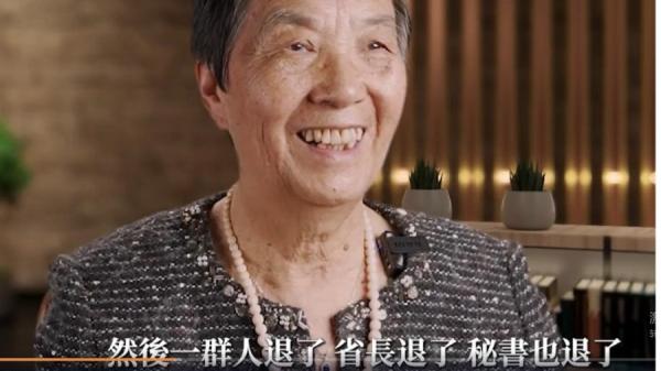 在瑞士卢塞恩做三退义工的潘淑珍 (图片来源:视频截图)