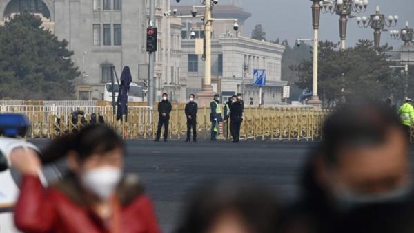 北京 “ 两会 ” 将于3月4、5日在北京举行。示意图。(图片来源:GREGBAKER/AFPvia Getty Images)