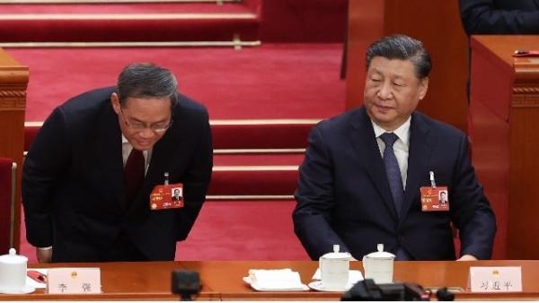 习近平和李强
