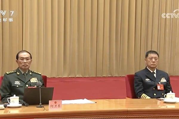 2024年3月4日,中共央视报导本次人大军队和武警部队代表团成立,苗华当天有露面,但满脸愁容。