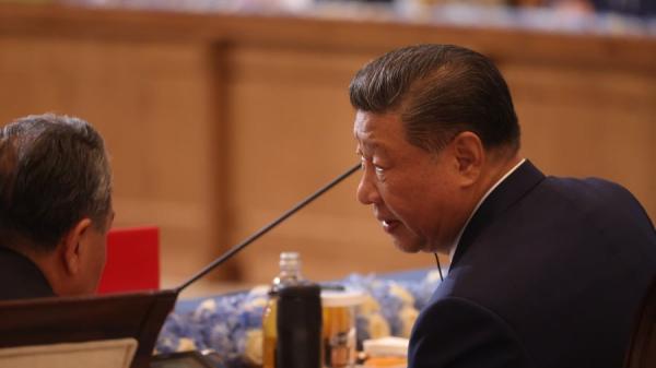 2024年7月4日,习近平在上海合作组织会议上。