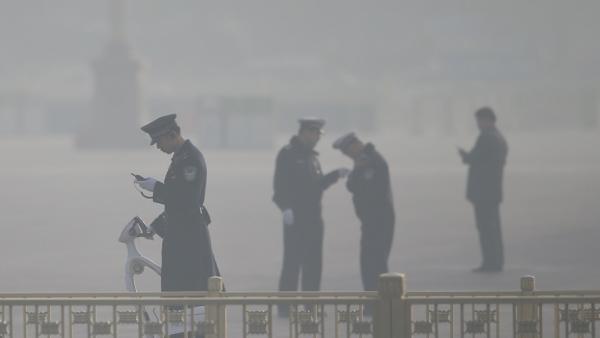 中共政治中心——北京天安门 (图片来源:Getty Images)