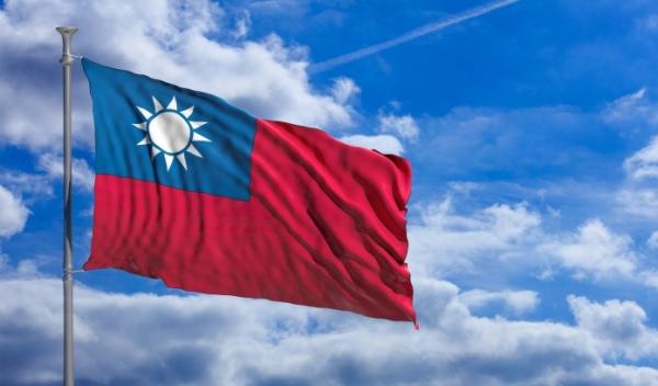 中华民国国旗“青天白日旗”。(图片来源: 翻拍)