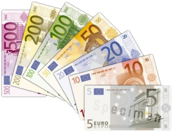 欧元纸币(Andrew Netzler/Wikipedia/ECB decisions ECB) (Robert Kalina/Wikipedia/ECB decisions ECB)