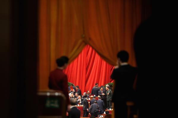 2013年3月11日,中共人民政治协商会议在北京人民大会堂举行全体会议。(图片来源:Getty Images)