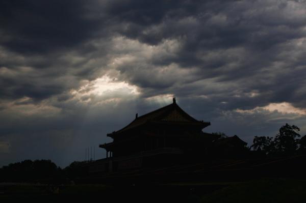 图为天安门城楼。(图片来源:Lintao Zhang/Getty Images)