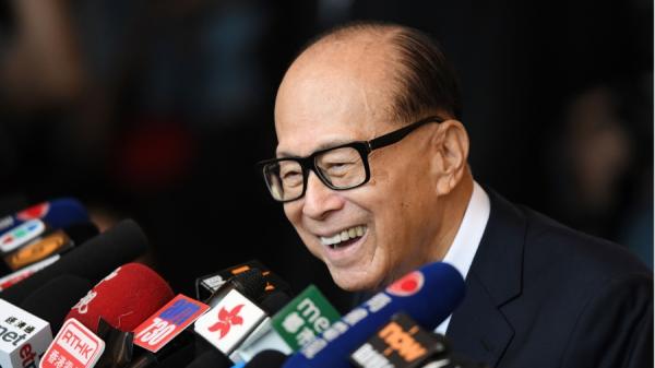 香港首富李嘉诚 (图片来源:ANTHONY WALLACE/AFP/Getty Images)