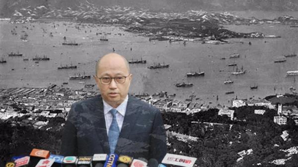 习近平马仔,香港看门人郑雁雄。(图片来源:网络截图)