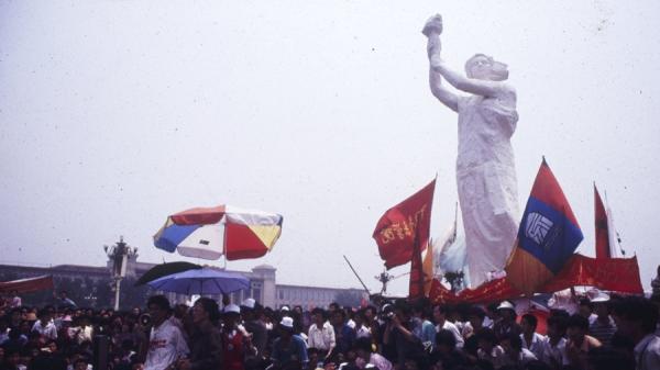 六四事件是中共解体的开关之一。(图片来源:网络截图)