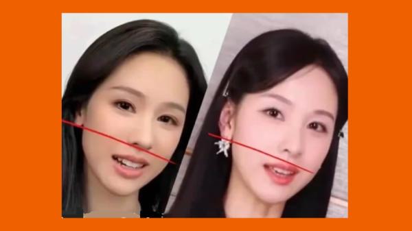 大陆女星陈都灵的替身和真人之间有诸多不同之处。(图片来源:网络图片)