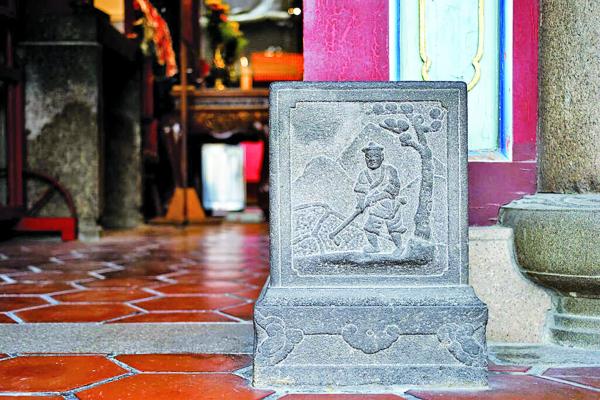 方形门墩用于文官的宅院。 （MRMARKERTW/WIKI/CC BY-SA 4.0）