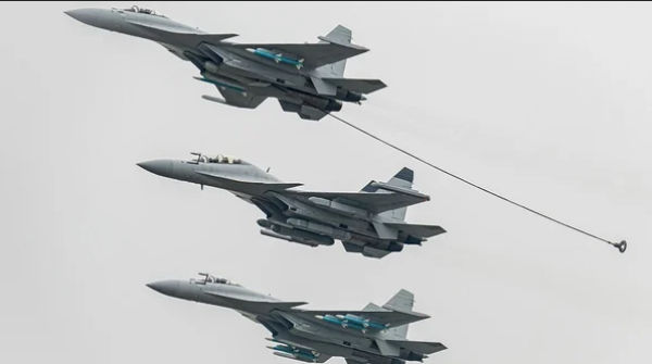 2024年珠海航展上的歼 — 15。 (图片来源公用领域)