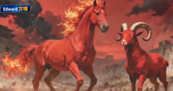 2026、2027年是 “赤马红羊年”    (图片来源：视频截图)