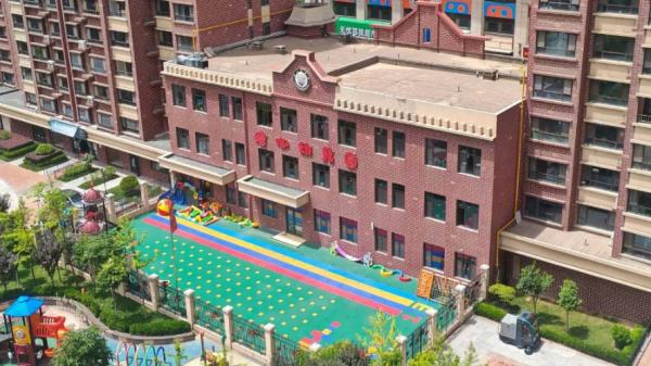 甘肃天水褐石培心幼儿园。(图片来源:网络图片)