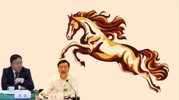 李旭与段先念(图片来源:网络截图)