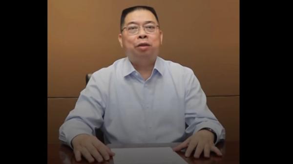 宝能集团董事长、观致汽车实控人姚振华实名举报常熟官员、法院等部门。（图片来源：视频截图）