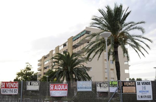 西班牙哈维亚的公寓楼（DANI POZO/AFP via Getty Images）