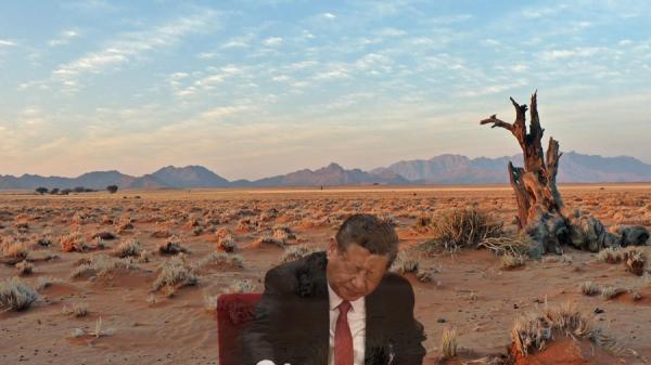 习近在国内和党内四面楚歌。(图片来源:今涛拍暗自制/看中国)