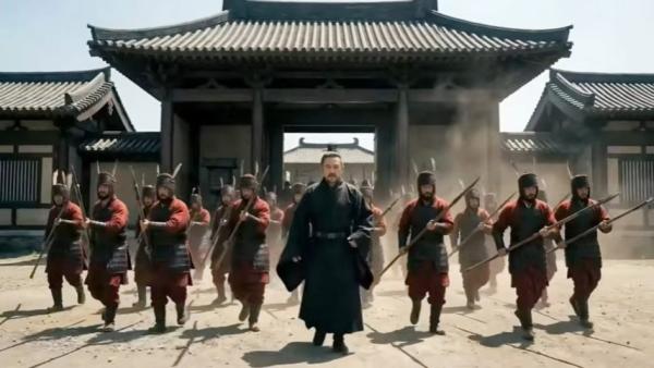 AI电影《长安24小时》的片段