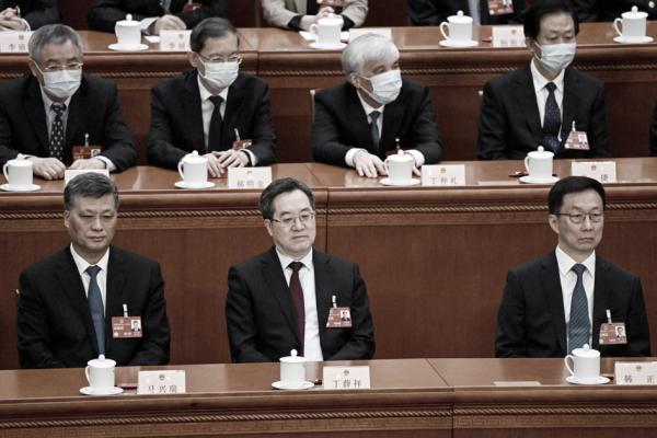 马兴瑞（第一排左一NOEL CELIS/AFP via Getty Images）