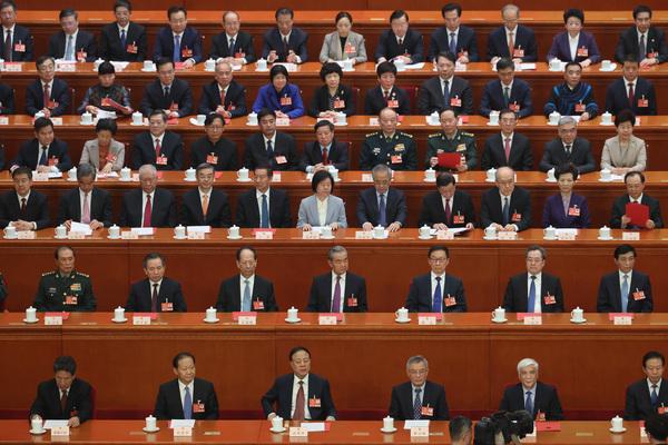 2025年3月11日，中共全国人民代表大会闭幕式现场。（图片来源：Getty Images）
