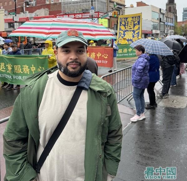 科技人士以赛亚•默里（Isaiah Murray）（看中国摄影：Ryan）