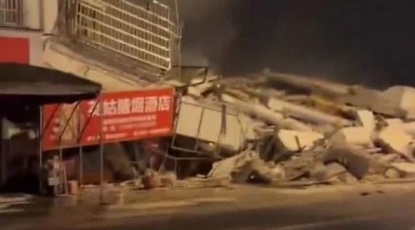 广西柳州市柳南区5月18日几乎同一位置,发生两次5.2级地震。(图片来源:视频截图)