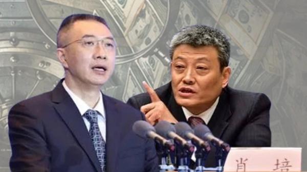 周亮与肖培   （图片来源：网络截图）