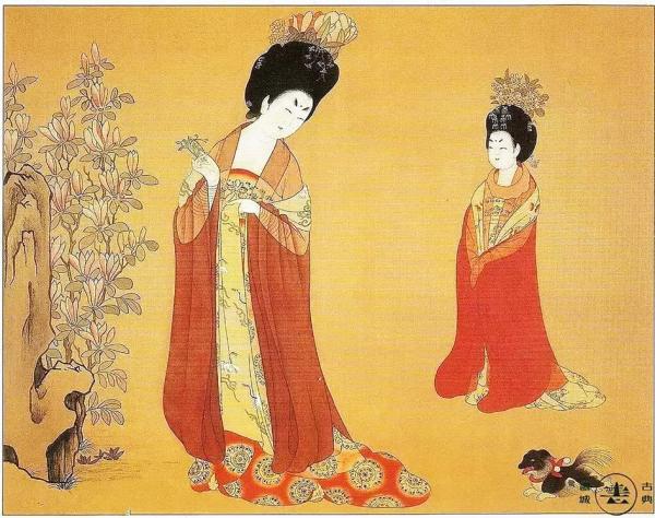 由于唐代宫廷画大多散佚,且后妃画像留存极少,懿安皇太后的真实画像如今已无从得见。(图为唐代宫廷女子示意图)