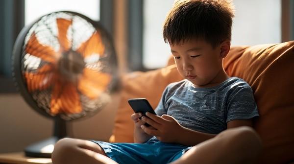 家里有爱,孩子的人生就有底气。(图片来源:翻拍)