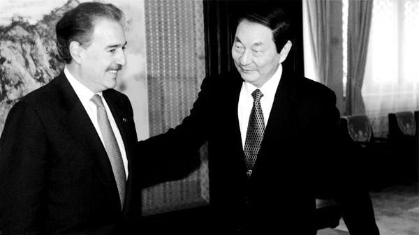 朱镕基逝世(图片来源: ID:1712273406 Getty Images图TANNEN MAURY/AFP via Getty Images)