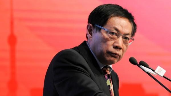 2013年11月18日,华远集团原董事长任志强在北京中国公益论坛上发表演说。(图片来源:CNS/AFP via Getty Images)