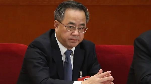 2014年3月5日，時任廣東省省委書記胡春華在北京人民大會堂出席全國人民代表大會開幕式。（圖片來源：Feng Li/Getty Images）