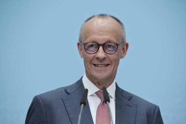 德国总理默茨（Jens SCHLUETER / AFP via Getty Images）