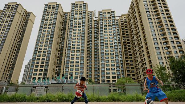 恒大集团在北京开发的一个住宅区(NOEL CELIS/AFP via Getty Images)