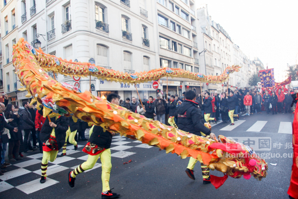 巴黎3区华人新年游行图集(三)